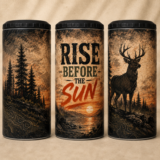 4-in-1 16 oz Can Cooler & Tumbler