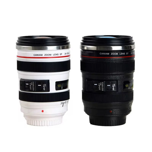 Camera Lens Tumbler
